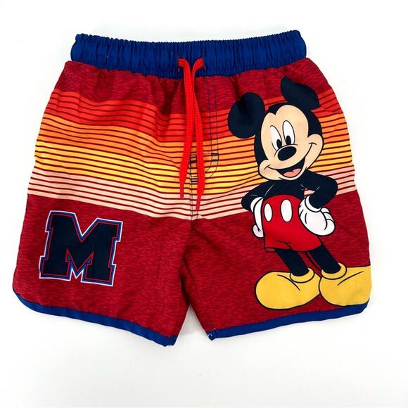 Mickey Mouse gradient color swim trunks Size 3T - Picture 1 of 7